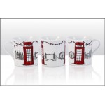 Mug - Sketchy Telephone Box Regal Mug (One) 
